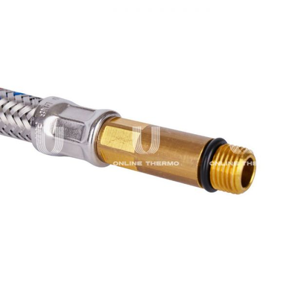 Гибкая подводка для воды Stout SHF-0050-351015 M10 (35мм) х 1/2" ВР, длина 1200 мм