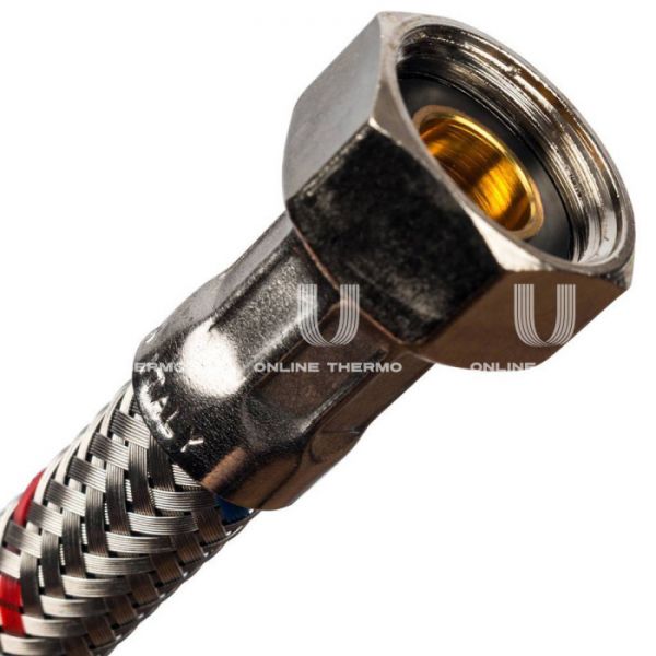 STOUT SHF-0055-081010  Гибкая подводка для воды  НР 3/8 х ВР 3/8,  длина 400 мм