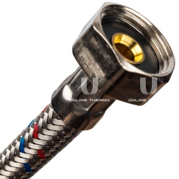 STOUT SHF-0067-081015  Гибкая подводка для воды  НР 3/8 х ВР 1/2,  длина 600 мм