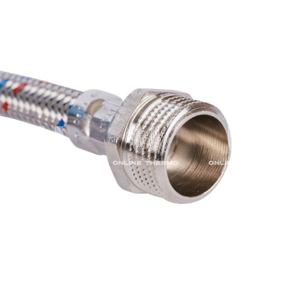 Гибкая подводка для воды Stout SHF-0092-081515 1/2" ВР-НР, длина 2000 мм