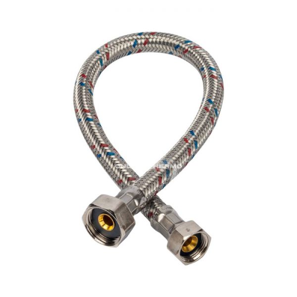 STOUT SHF-0105-081510  Гибкая подводка для воды  ВР 1/2 х ВР 3/8,  длина 400 мм