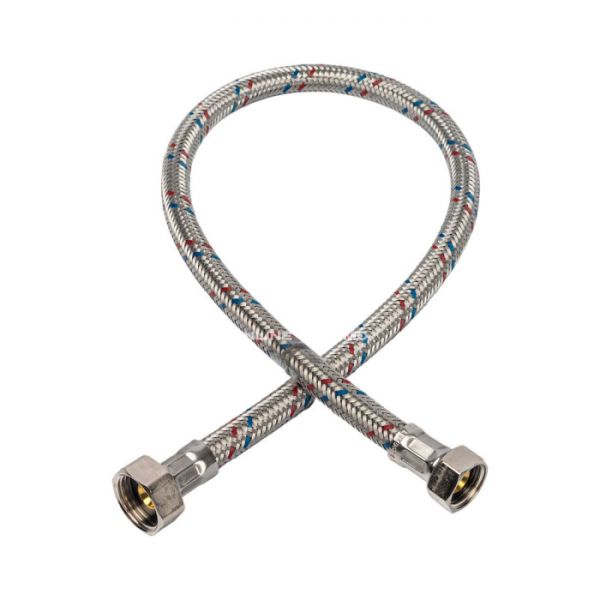 STOUT SHF-0106-081510  Гибкая подводка для воды  ВР 1/2 х ВР 3/8,  длина 600 мм