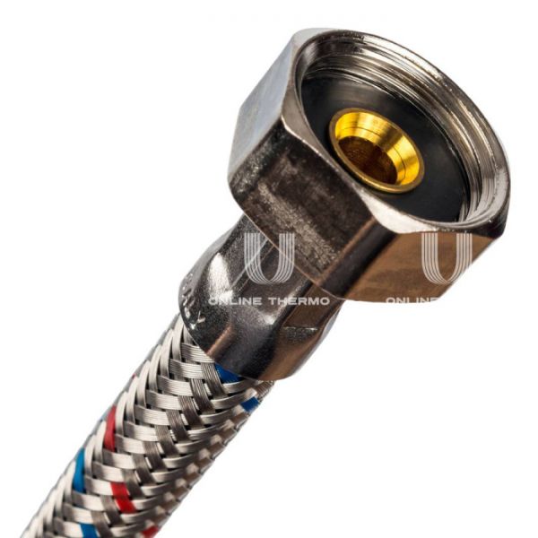 STOUT SHF-0117-081515  Гибкая подводка для воды  ВР 1/2 х ВР 1/2,  длина 600 мм