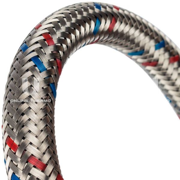 STOUT SHF-0117-081515  Гибкая подводка для воды  ВР 1/2 х ВР 1/2,  длина 600 мм