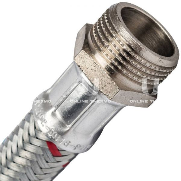 STOUT SHF-0127-181515  Гибкая подводка для воды  НР 1 х ВР 1,  длина 1000 мм