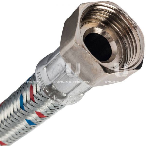 STOUT SHF-0146-182525  Гибкая подводка для воды  ВР 1 х ВР 1,  длина 800 мм