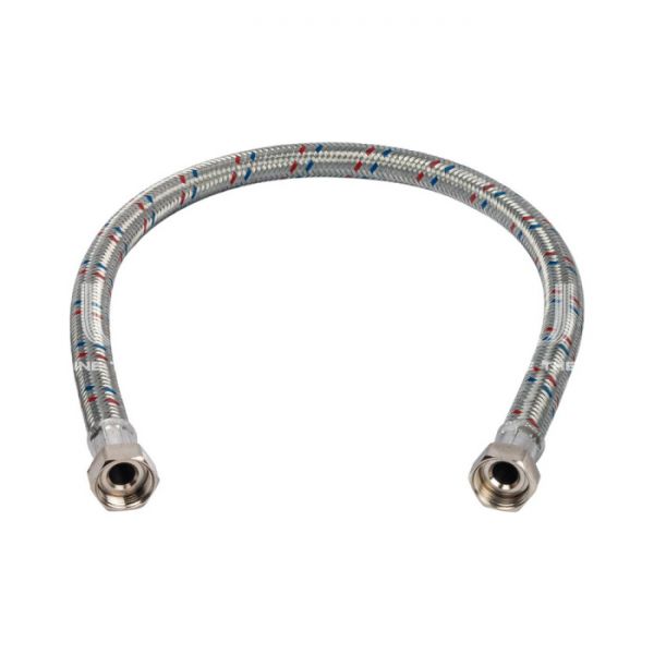 STOUT SHF-0147-182525  Гибкая подводка для воды  ВР 1 х ВР 1,  длина 1000 мм