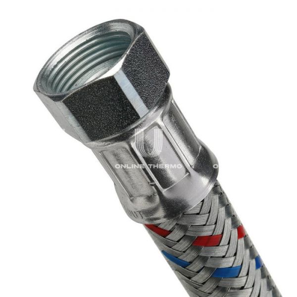 STOUT SHF-0206-182020 Гибкая подводка для воды  НР 3/4 х ВР 3/4,  длина 600 мм