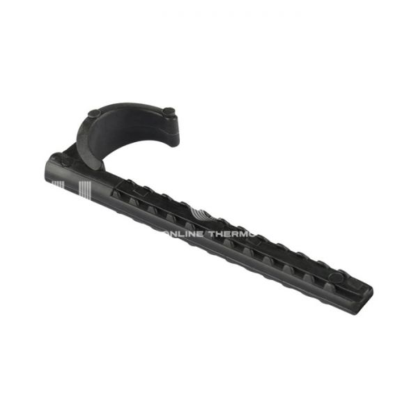 Крюк с дюбелем Stout SMF-0003-008020 для одной трубы 20 мм, длина 80 мм