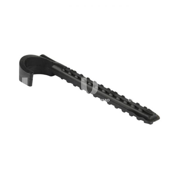 Крюк с дюбелем Stout SMF-0003-008025 для одной трубы 25 мм, длина 80 мм