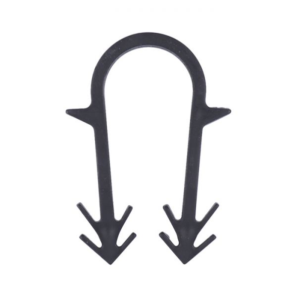 Кассета для такера Stout SMF-0005-251620 для крепления труб 16-20 мм, в комплекте 25 скоб с двойным креплением, 50 мм