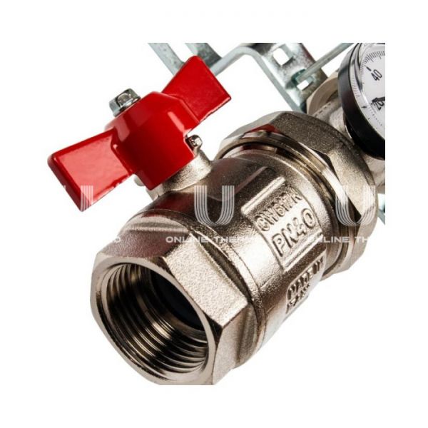 Коллектор Stout из нержавеющей стали в сборе без расходомеров 9 вых.