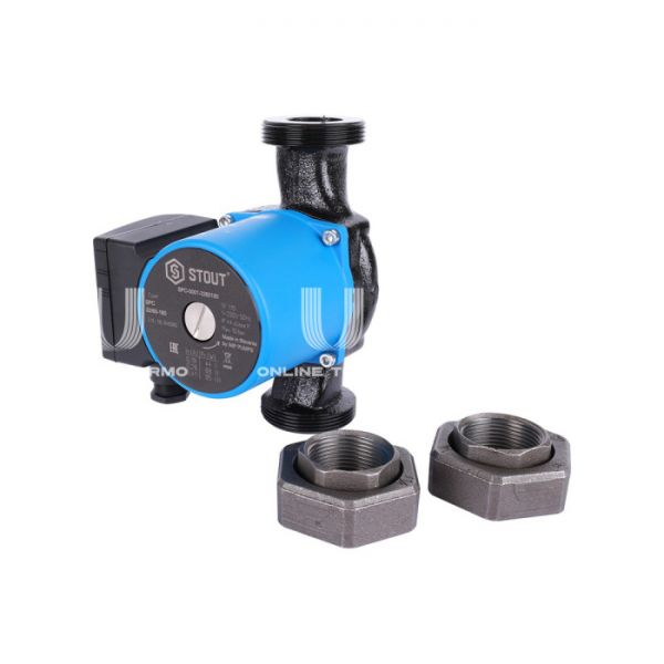 Насос циркуляционный Stout 32/60-180 SPC-0001-3260180,с гайками, база 180 мм