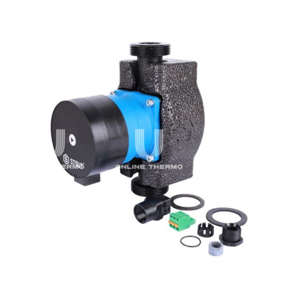 Насос циркуляционный Stout mini SPC-0002-2540180 25-40, с теплоизоляцией, база 180 мм