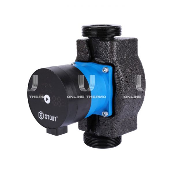 Насос циркуляционный Stout mini pro SPC-0003-3260180 32-60, с теплоизоляцией, база 180 мм