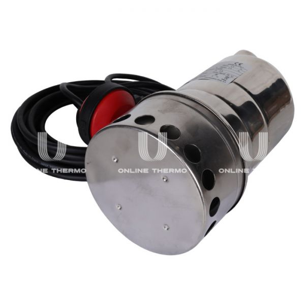 Насос дренажный Stout с поплавком, корпус и рабочее колесо из нержавеющей стали