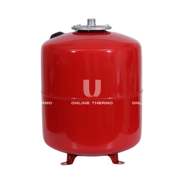 Расширительный бак для отопления Stout STH-0006-000050, 50 л, красный вертикальный, на ножках