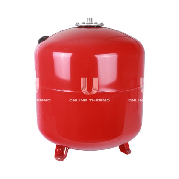 Расширительный бак для отопления Stout STH-0006-000150, 150 л, красный вертикальный, на ножках