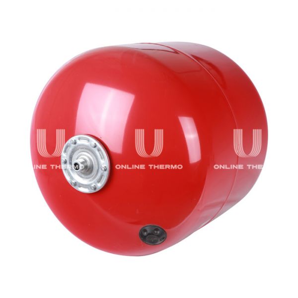 Расширительный бак для отопления Stout STH-0006-000150, 150 л, красный вертикальный, на ножках