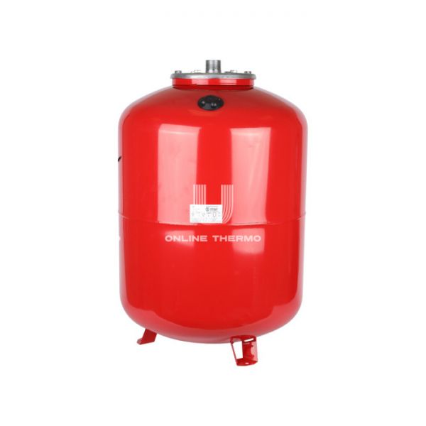 Расширительный бак для отопления Stout STH-0006-000200, 200 л, красный вертикальный, на ножках