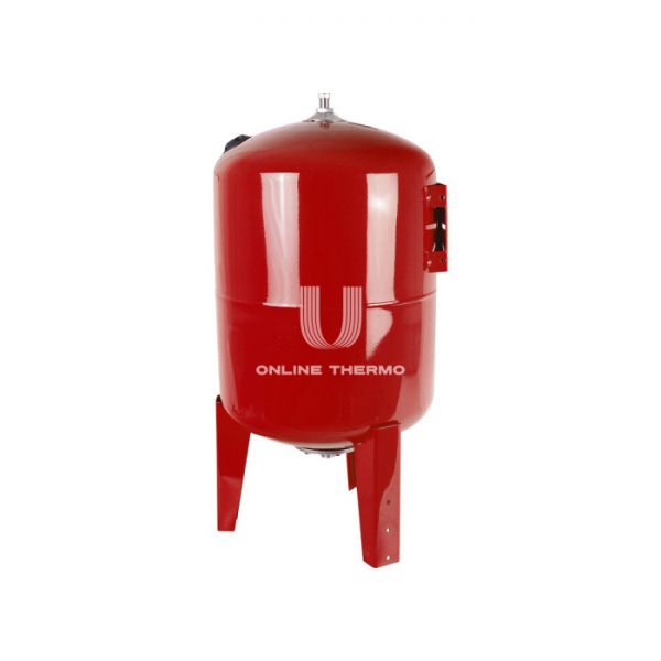 Расширительный бак для отопления Stout STH-0006-000300, 300 л, красный вертикальный, на ножках