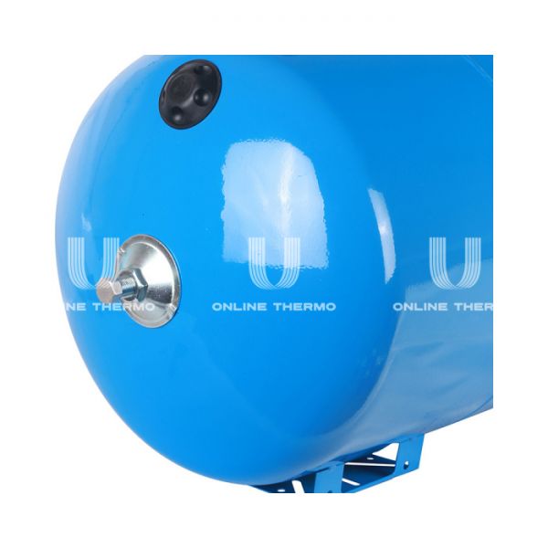 Гидроаккумулятор (расширительный бак) для водоснабжения Stout STW-0002-000100, 100 л, синий вертикальный, на ножках