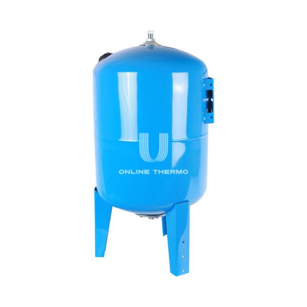 Гидроаккумулятор (расширительный бак) для водоснабжения Stout STW-0002-000200, 200 л, синий вертикальный, на ножках