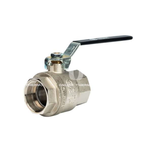 Кран шаровой Stout полнопроходной, ВР, ручка рычаг 1" 1/2