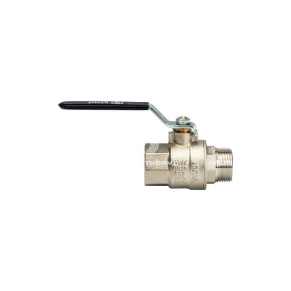 Кран шаровой Stout полнопроходной, ВР-НР, ручка рычаг 3/4"