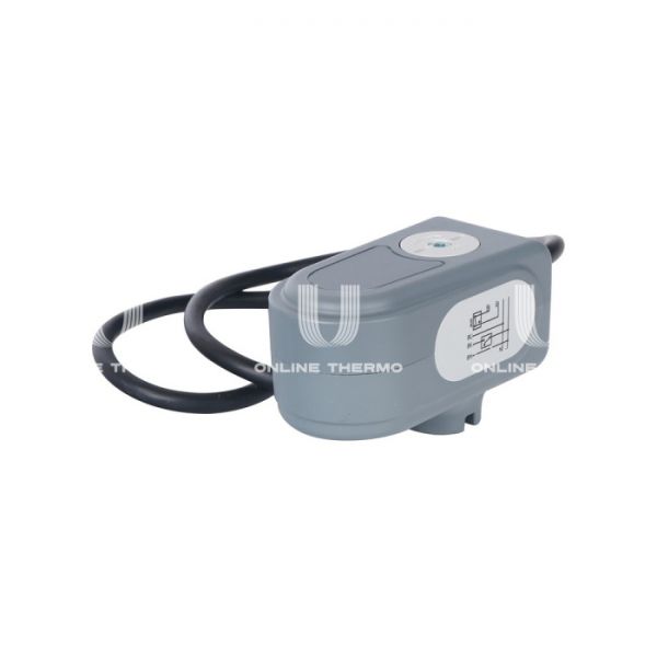 Сервопривод Stout SVM-0071-024005 для 2-ходовых шаровых зональных клапанов, 24 В, 90°, 40 сек, 1 м, 5 полюсов