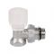 Радиаторный клапан (вентиль) ручной регулировки Stout SVR-2102-100015 1/2" ВР-НР, угловой, с уплотнением
