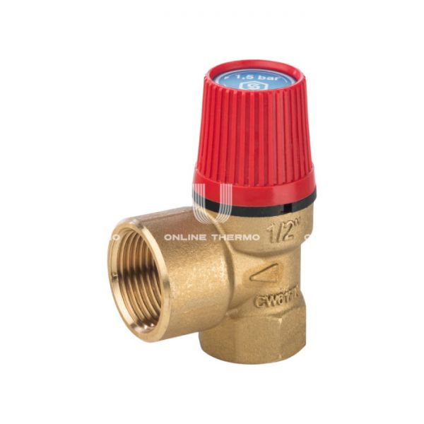 Клапан Stout предохранительный 15x1/2"