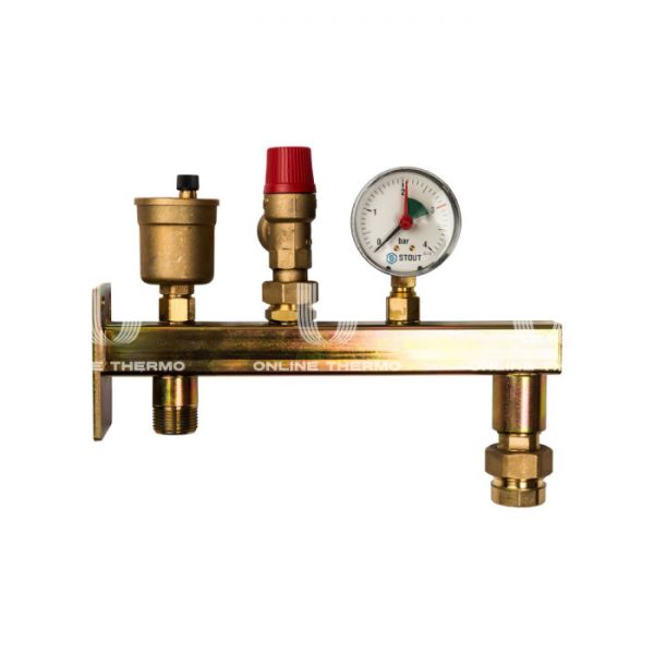 Группа подключения мембранного бака Stout