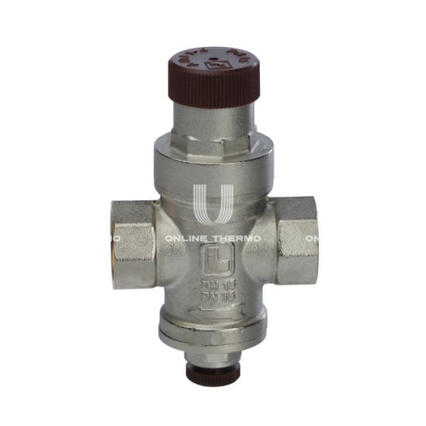 Редуктор давления Stout SVS-0010-000015 1/2", PN16, поршневой, с присоединением к манометру