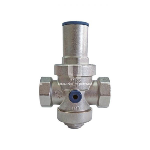 Редуктор давления Stout PN25 1" с выходом под манометр