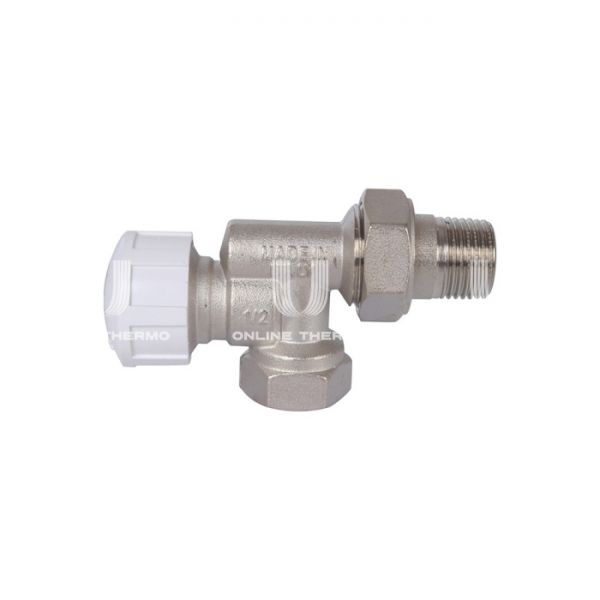 Клапан Stout термостатический, осевой 1/2", с преднастройкой