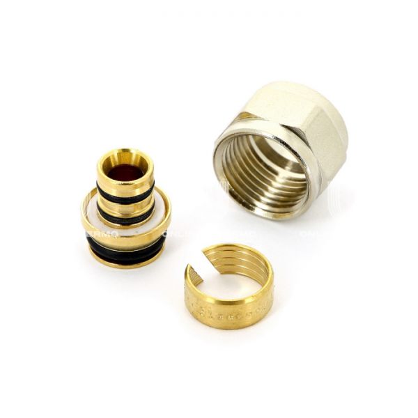 Резьбозажимное соединение Tiemme 1440001, 1/2" для труб 16х2.0 мм