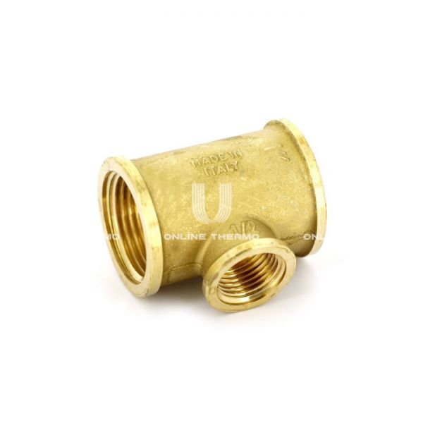 Тройник переходной с внутренней резьбой Tiemme 1500037, ВР 1"x1/2"x1", серия 1570