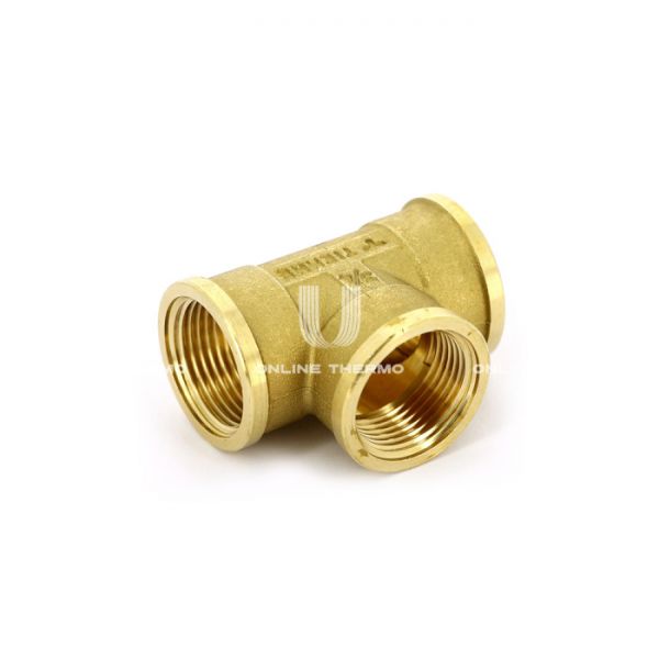 Тройник равносторонний с внутренней резьбой Tiemme 1500120, ВР 2", серия 1570