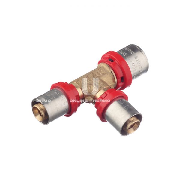 Тройник переходной Tiemme 1650055, 32x20x32 мм, пресс-фитинг