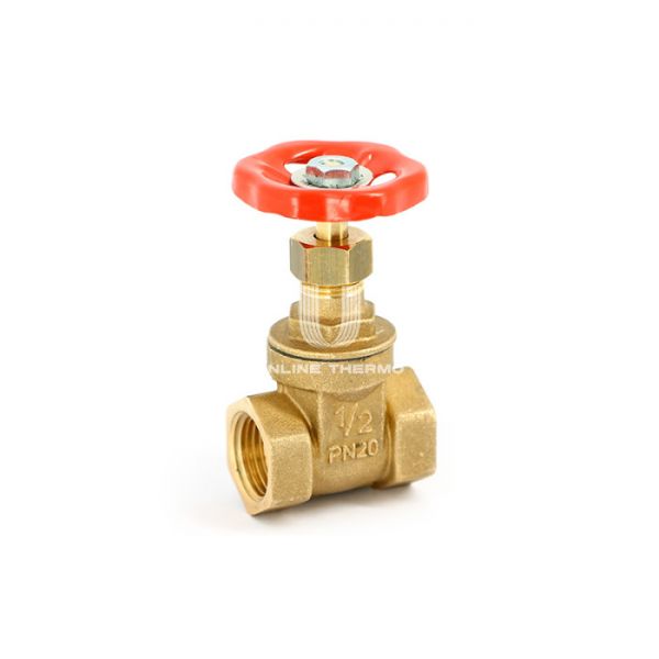 Латунная задвижка клиновая Uni-fitt 142G6000 PN20 1 1/2" ВР