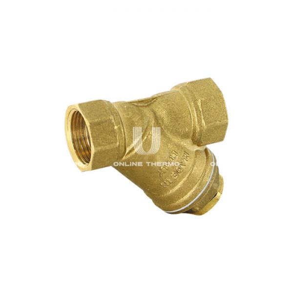 Косой фильтр механической (грубой) очистки Uni-fitt 213G4000 1" ВР-ВР, с магнитом, 1000 мкм