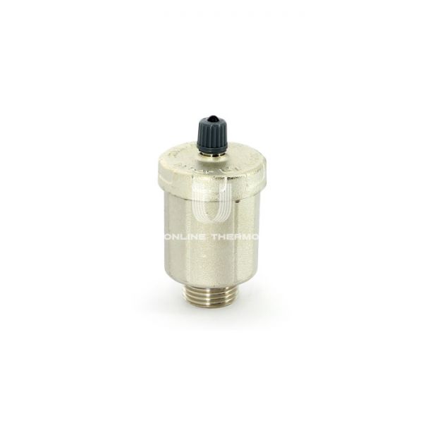 Автоматический воздухоотводчик Uni-fitt 230N2000 1/2" НР, никелированный, вертикальный выпуск