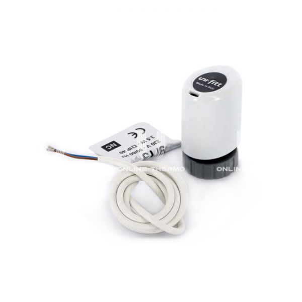 Термоэлектрический привод Uni-fitt 465E1000 230 В, 2-х позиционный, нормально-закрытый