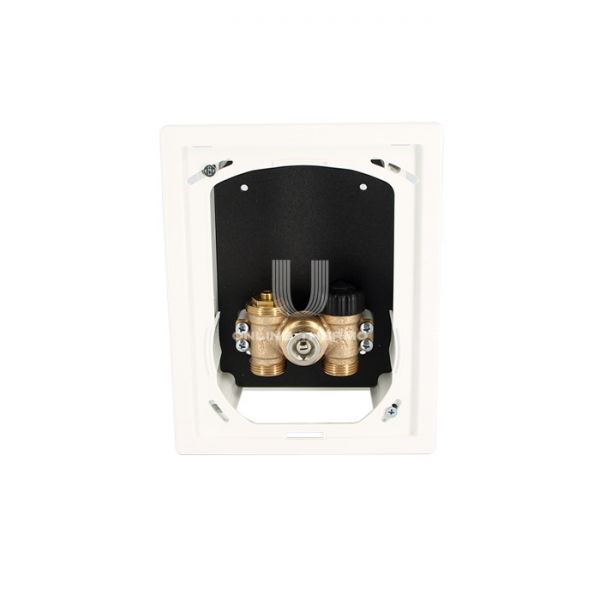 Набор терморегулятора Uni-Fitt Heatbox E 466E0200, 0-50°C, крышка белый пластик