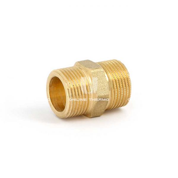 Ниппель равносторонний Uni-Fitt 601G2200, 1/2", удлиненный