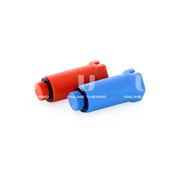 Заглушка (пробка) монтажная Uni-Fitt 608B2000, 1/2", синяя