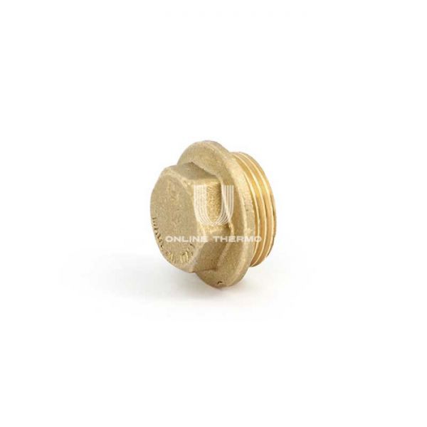 Заглушка с наружной резьбой Uni-Fitt 608G6000, НР 1 1/2"