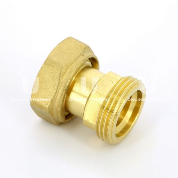 Соединение с накидной гайкой Uni-Fitt 622G4000, ВР-НР 1", с плоским уплотнением