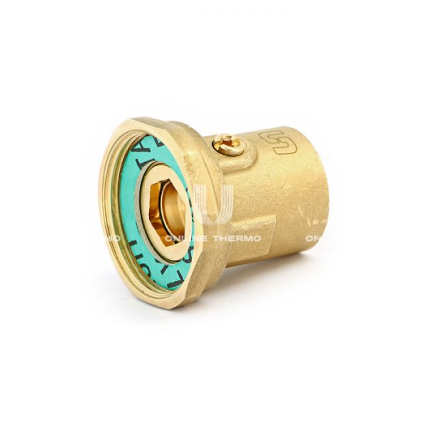 Соединение с накидной гайкой Uni-Fitt 627G6400, ВР 1 1/2х1", со встроенным шаровым краном